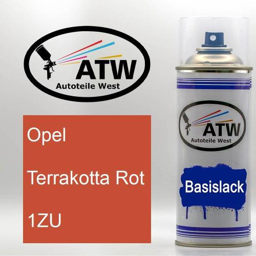 Opel, Terrakotta Rot, 1ZU: 400ml Sprühdose, von ATW Autoteile West.